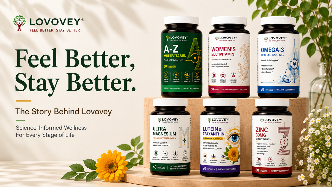 Feel Better, Stay Better: The Lovovey Approach to Everyday Wellness