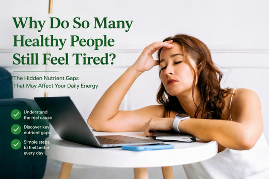 Why Modern People Feel Tired Even With a Healthy Lifestyle (And What Your Body Might Be Missing)