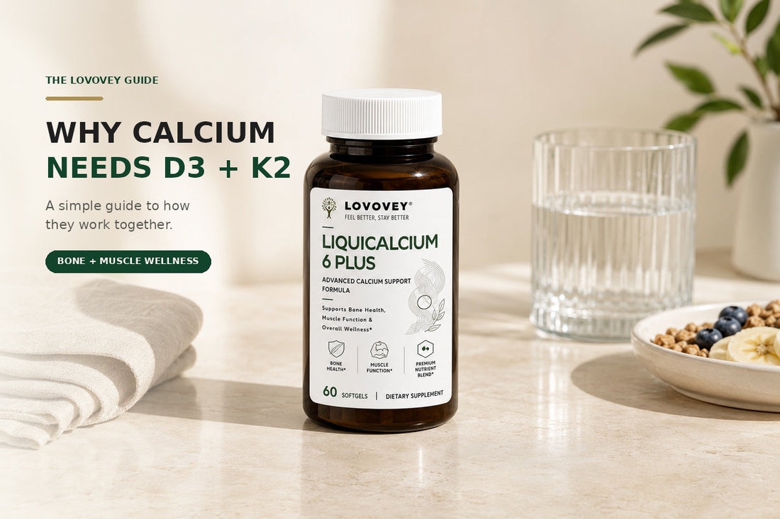 Why Do Calcium Supplements Include Vitamin D3 and K2?