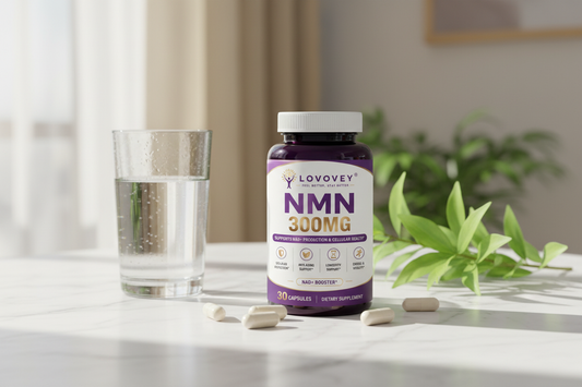 LOVOVEY NMN and NAD+ supplements for cellular energy and healthy aging