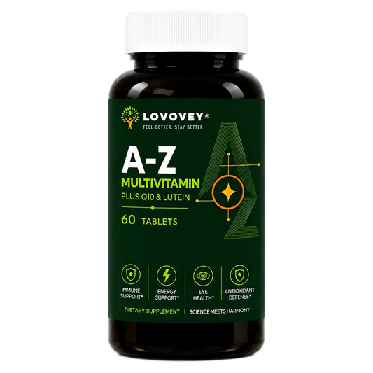 A-Z Multivitamin with CoQ10 & Lutein - LOVOVEY 60 Tablets