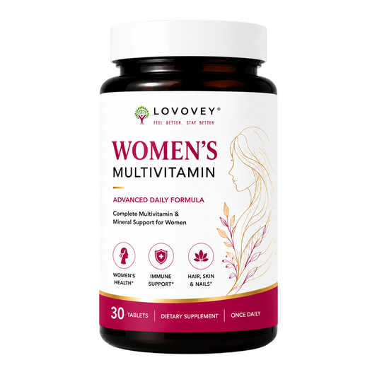 LOVOVEY Women's Multivitamin with Biotin & Zinc | 30 Tablets