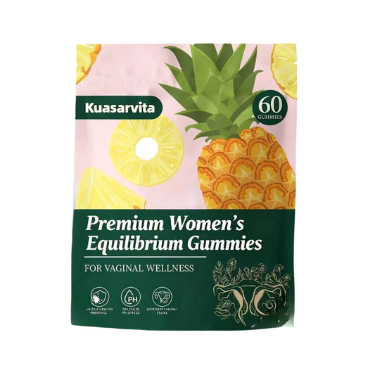 LOVOVEY Feminine Balance Gummies | 60 Count, Vaginal Wellness & pH Support, Pineapple Flavor