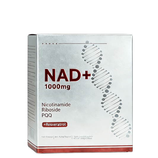 LOVOVEY NAD+ Anti-Aging Supplement | 1000mg, 30 Stick Packs, with Resveratrol & PQQ