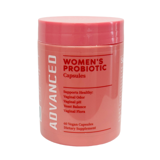 Advanced Women's Probiotic Capsules – 60 Vegan Capsules for Vaginal Health & pH Balance